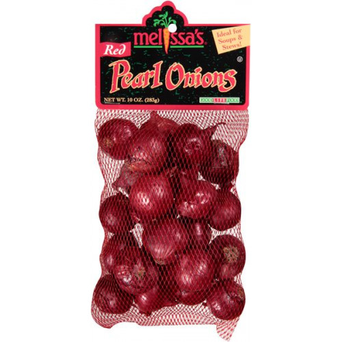 ONIONS BABY RED PEARL / SHALLOTS / SAMBAR ONIONS 283 GMS / 10 OZ